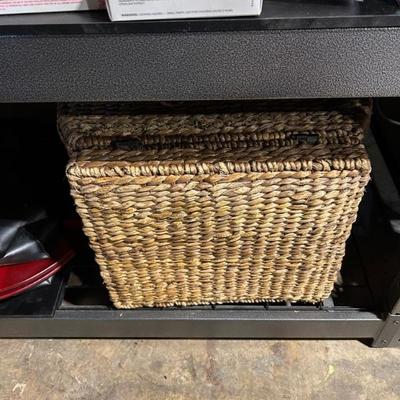 Large hamper.