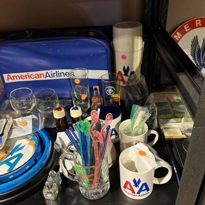 AA and other airlines Vintage collectibles. 