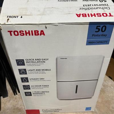 Toshiba dehumidifier. Used for 30 days. 