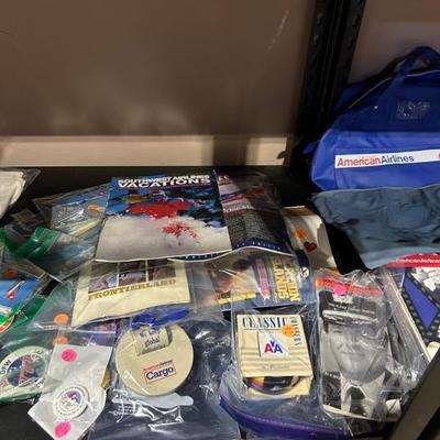 American Airlines (AA) vintage collectibles. 