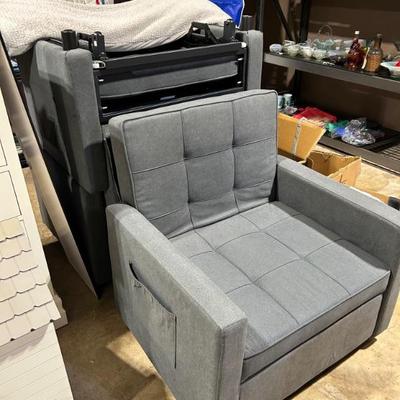 Lay down recliners (3). 