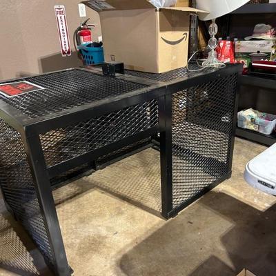 Generac heavy duty security cage.