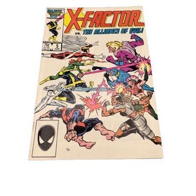 Lot 018   
1986 X Factor Vs The Alliance Of Evil Issue 2 White Pages
