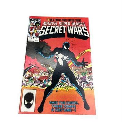 Lot 072  
1984 Secret Wars Issue 8 First Appearance Of Black Suit Spiderman