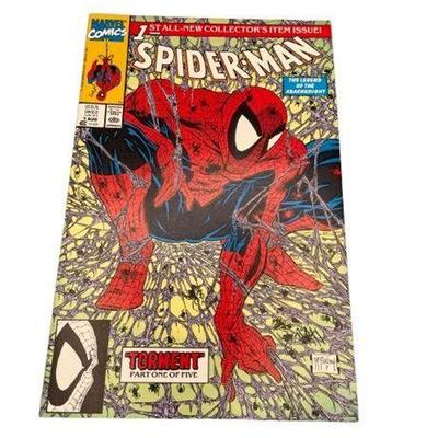 Lot 090  
Spider-Man Issue #1 the Legend Of The Arachknight Todd McFarlane