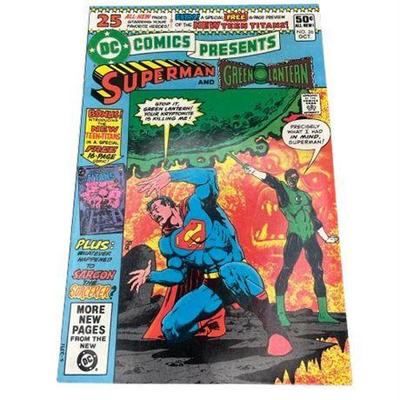 Lot 023  
1980 DcCComics Presents Superman & Green Lantern 26