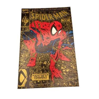 Lot 006  
Spider-Man Gold Issue #1 The Legend Of The Arachknight Todd McFarlane