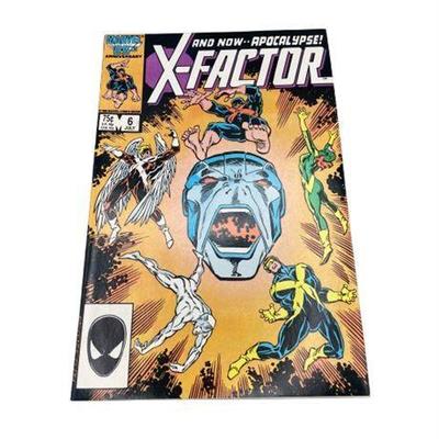 Lot 027  
1986 X-Factor Issue 6 White pages First Appearance Of Apocalypse