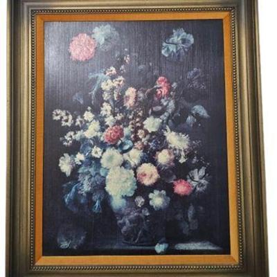 Lot 039  
Still Life with Flowers, Franz Werner