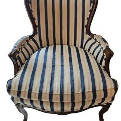 Lot 013   
Victorian Wing Back Chair
