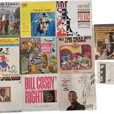 Lot 150   
Record Albums - Polka, Bill Cosby, and More