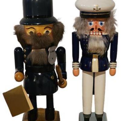 Lot 311   
Cleveland Police Department Nutcracker by North Coast Nutcrackers & German Made