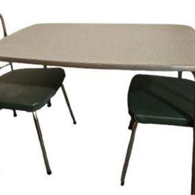 Lot 178 
Vintage Children's Table and Chairs