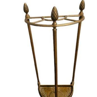 Lot 007  
Brass Umbrella Stand