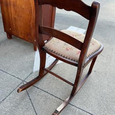 nice child's antique rocker..