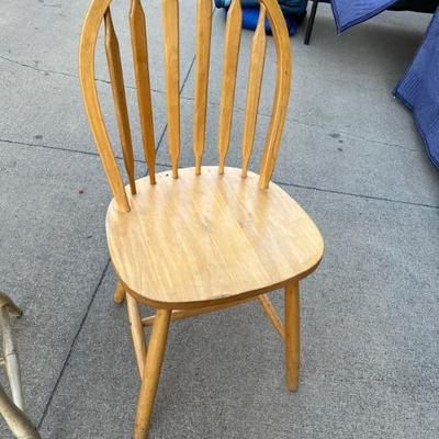 pine dining chair...