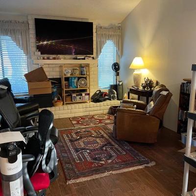 Den with reclining chairs 