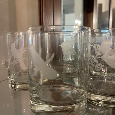 Nice glassware etched 