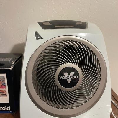 Fans and heaters throughout 