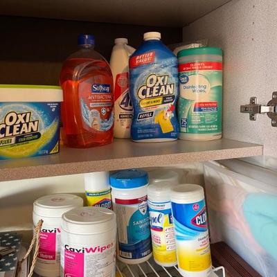 Cleaning supplies 
