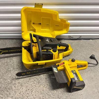 Yellow Chainsaw Duo:McCulloch 2.5HP EM250 + 610 Mac	