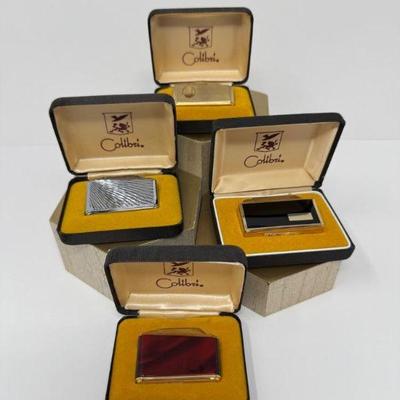 Lighten Up! 4 Vintage Calibri Lighters-New In Original Packaging Set 2	
