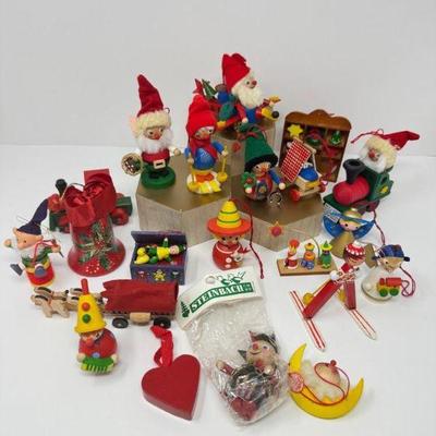 Steinbach & Christian Ulbricht Ornaments: Santas, Trains, & More!	