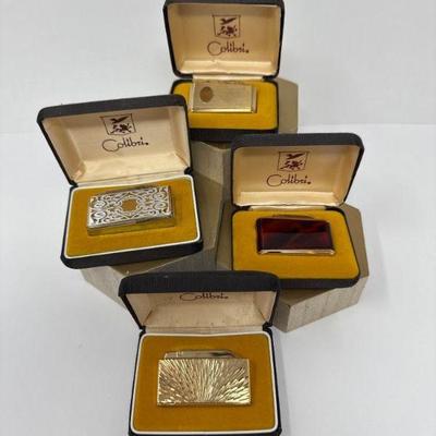 Lighten Up! 4 Vintage Calibri Lighters-New In Original Packaging Set 5	