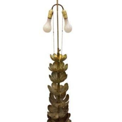 Vintage Brass Designer Lotus Lamp | Double Lights | Multiple Tiers	