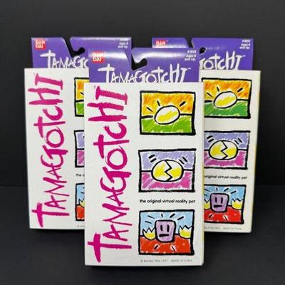 Vintage 1996/1997 Bandai Tamagotchi New Old Stock Set #1	