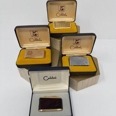 Lighten Up! 4 Vintage Calibri Lighters-New In Original Packaging Set 1	
