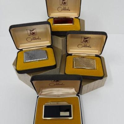 Lighten Up! 4 Vintage Calibri Lighters-New In Original Packaging Set 3	