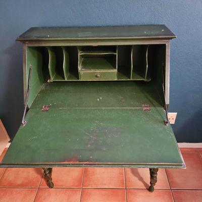 Antique Fold Down Desk
