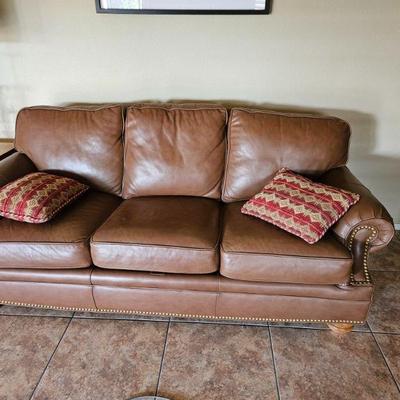 Bradington Young Leather Sofa