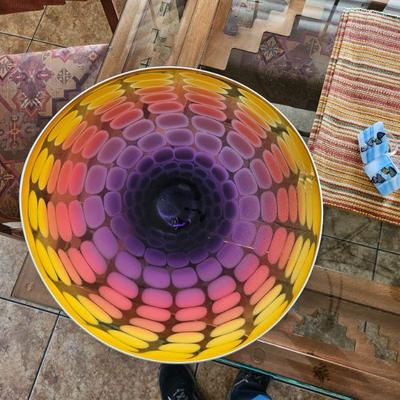 Hanging Glass Art Comes With Wall Bracket