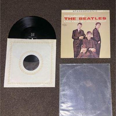 Original 1970s Introducing The Beatles Vinyl LP Records .jpg