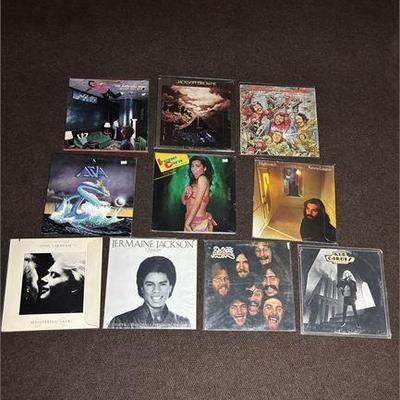 10 Vinyl LP Collection (The Who, Kim Carnes, Asia & More) .jpg