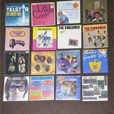 16 Vinyl LP Collection (Bee Gees, Herman's Hermits & More) .jpg