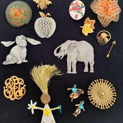 Cg225 eclectic costume jewelry