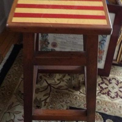 Patriotic Stool