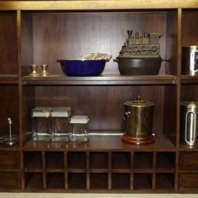 Hardwood Canted Back Hutch Top