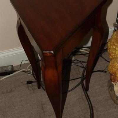 Triangular End Table