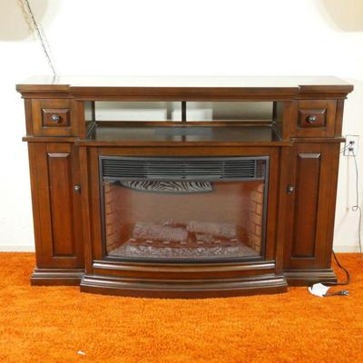 Twin-Star International Electric Fireplace Console