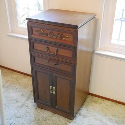 Asian-Inspired Silverware Chest