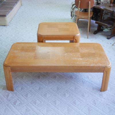 Solid Wood Coffee & End Table