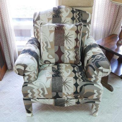 Upholstered Reading Chair