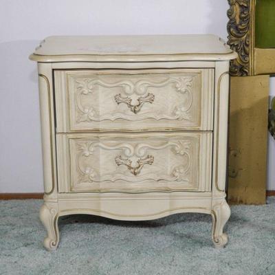 Pair of Bassett French Provincial Nightstands