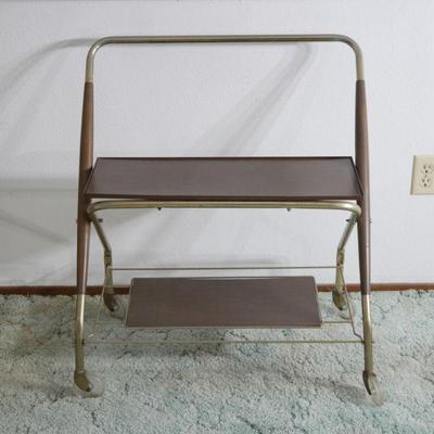 Vintage Rolling TV Cart