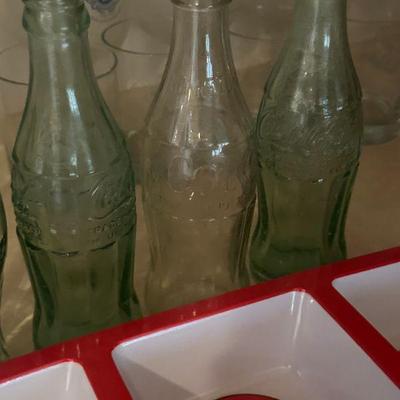 coke bottles