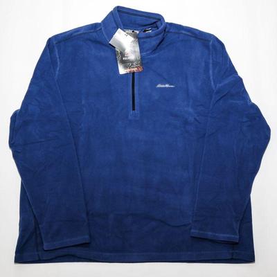 Eddie Bauer Polartec 1/4 Zip Fleece Jacket XXXL